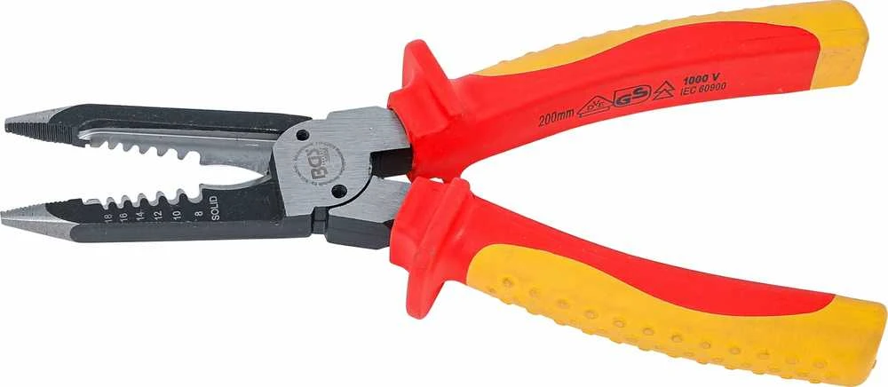 Bgs Technic VDE vielos nuplėšimo replės | 200 mm (35888B)