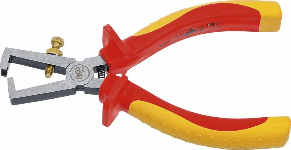 Bgs Technic VDE vielos nuvalymo replės | 160 mm (7156)