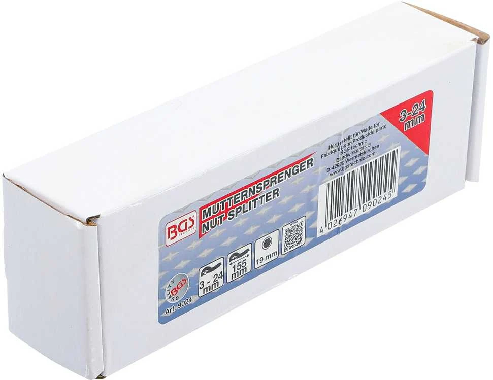Bgs Technic Veržlės nukandėjas reguliuojamas | 3 - 24 mm (9024)