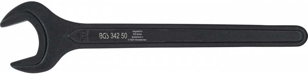 Bgs Technic Veržliaraktis atviru galu, vienpusis – pramoninis, ilgo tipo – 50 mm (34250)