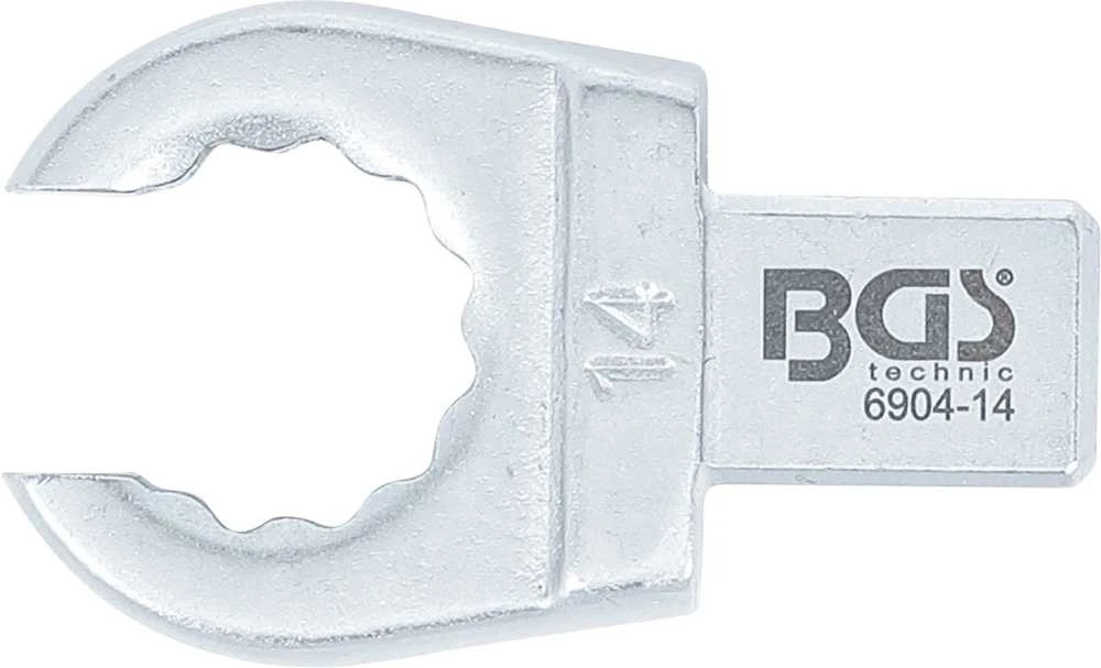 Bgs Technic Veržliaraktis įstatomas kilpinis | atviras tipas | 14 mm (6904-14)