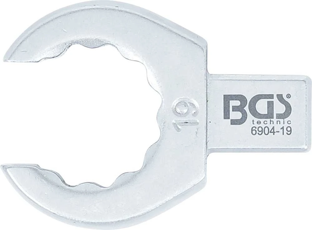 Bgs Technic Veržliaraktis įstatomas kilpinis | atviras tipas | 19 mm (6904-19)