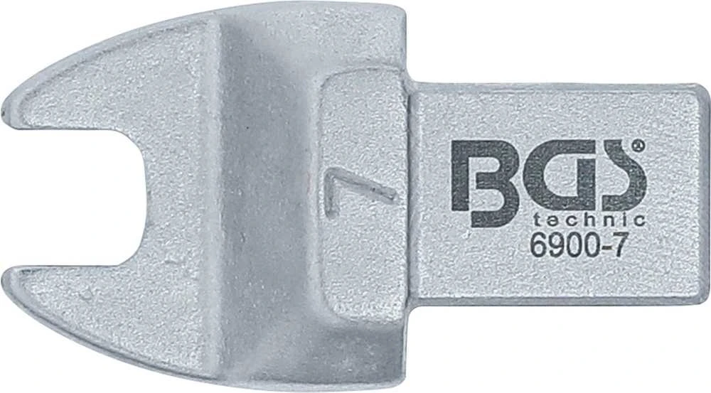 Bgs Technic Veržliaraktis įstatomas plokščias | atviras tipas | 7 mm (6900-7)
