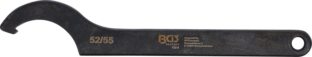 Bgs Technic Veržliaraktis užmetamas | kablys | 52 - 55 mm (73216)