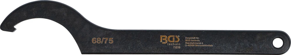 Bgs Technic Veržliaraktis užmetamas | kablys | 68 - 75 mm (73218)