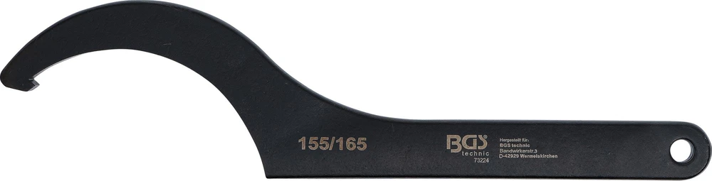 Bgs Technic Veržliaraktis užmetamas | kablys | 155 - 165 mm (73224)
