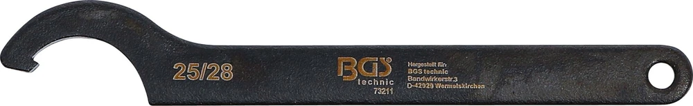 Bgs Technic Veržliaraktis užmetamas | kablys | 25 - 28 mm (73211)