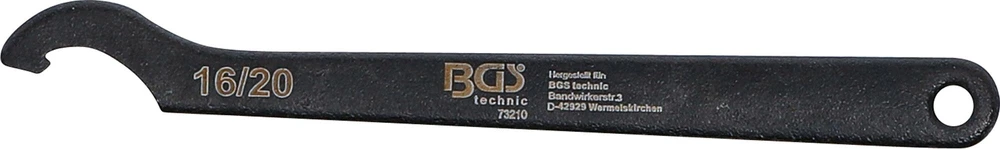 Bgs Technic Veržliaraktis užmetamas | kablys | 16 - 20 mm (73210)