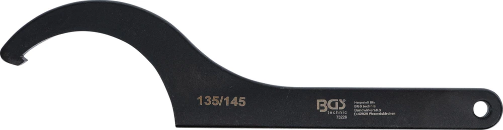 Bgs Technic Veržliaraktis užmetamas | kablys | 135 - 145 mm (73223)