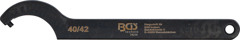 Bgs Technic Veržliaraktis užmetamas | su antgaliu | 40 - 42 mm (74214)