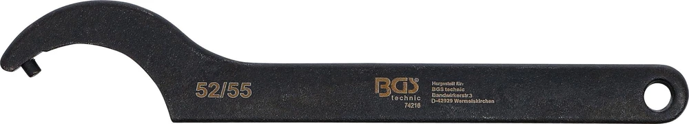 Bgs Technic Veržliaraktis užmetamas | su antgaliu | 52 - 55 mm (74216)