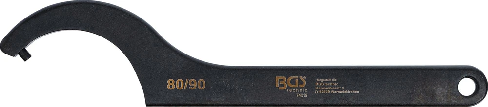 Bgs Technic Veržliaraktis užmetamas | su antgaliu | 80 - 90 mm (74219)