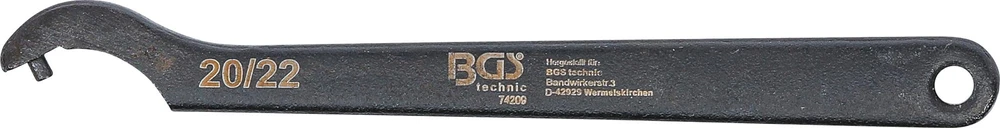 Bgs Technic Veržliaraktis užmetamas | su antgaliu | 20 - 22 mm (74209)