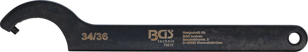 Bgs Technic Veržliaraktis užmetamas | su antgaliu | 34 - 36 mm (74213)