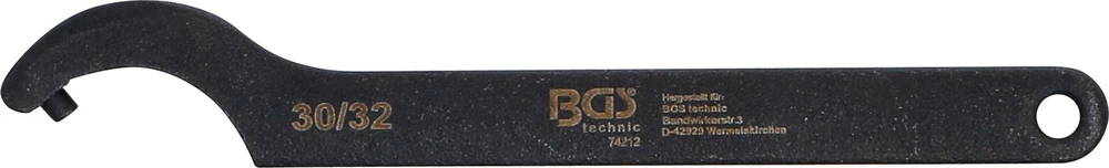 Bgs Technic Veržliaraktis užmetamas | su antgaliu | 30 - 32 mm (74212)
