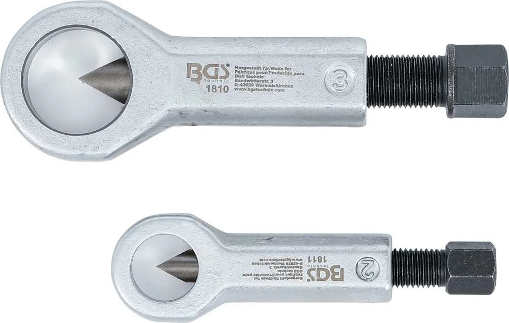 Bgs Technic Veržlių nupjovėjų rinkinys | 12 - 16 mm / 16 - 22 mm | 2 vnt. (1812)