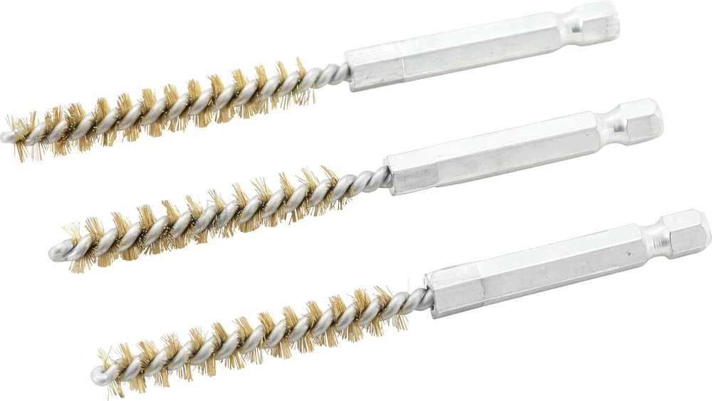 Bgs Technic Žalvariniai šepečiai vamzdeliams | 8 mm | 6,3 mm (1/4") | 3 vnt. (3078-8-M)