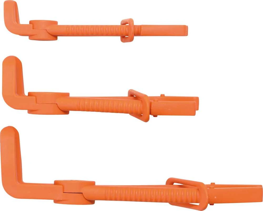 Bgs Technic Žarnų užspaudimo replės lenktos | 90 ° kampas | 155-220 mm | 3 vnt. (8764)