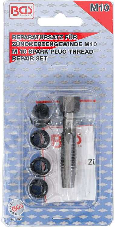 Bgs Technic Žvakės sriegio remonto rinkinys | M10 x 1.00 mm (165)