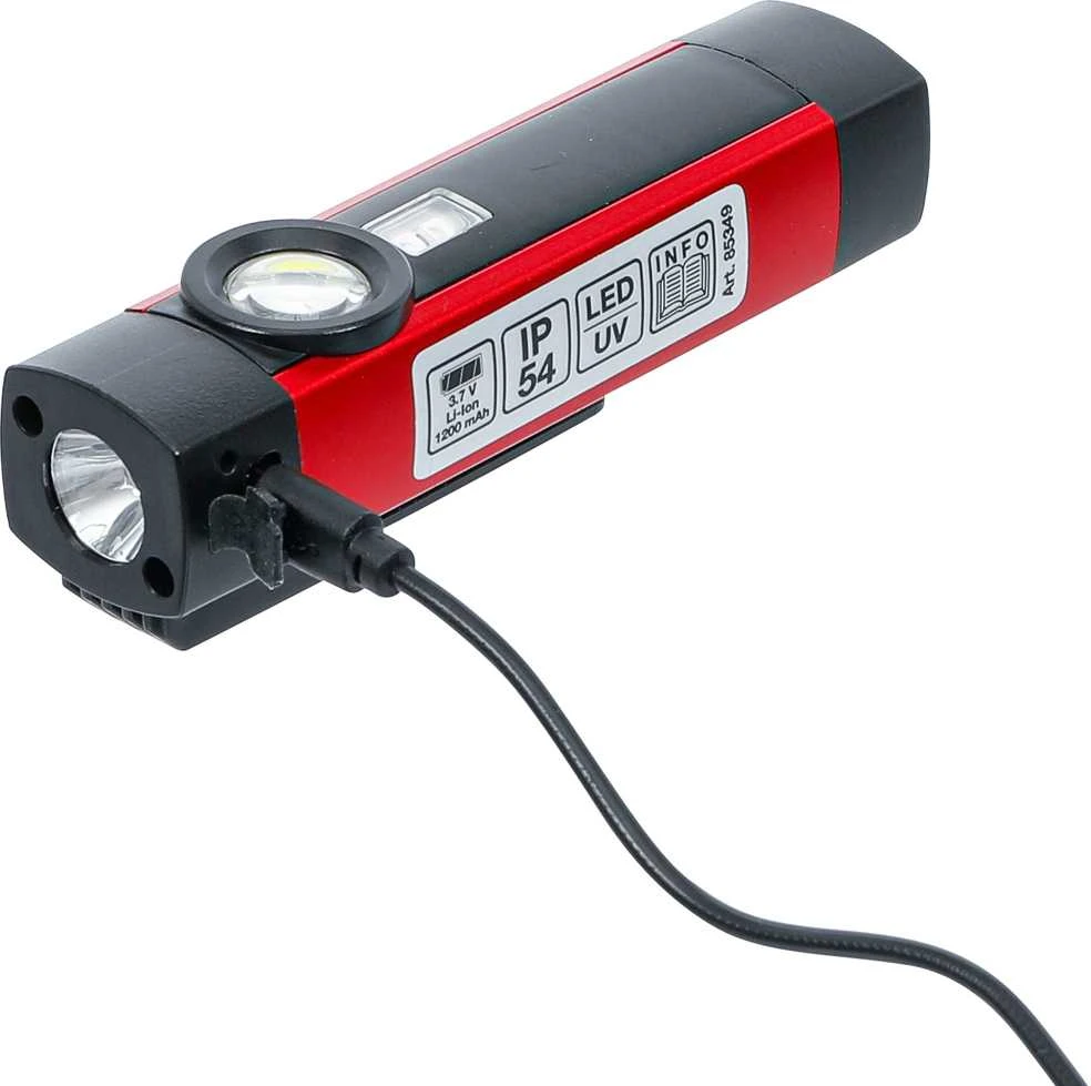 Bgs Technic COB LED / UV-aliuminė rankinė lempa | 1 W (85349)