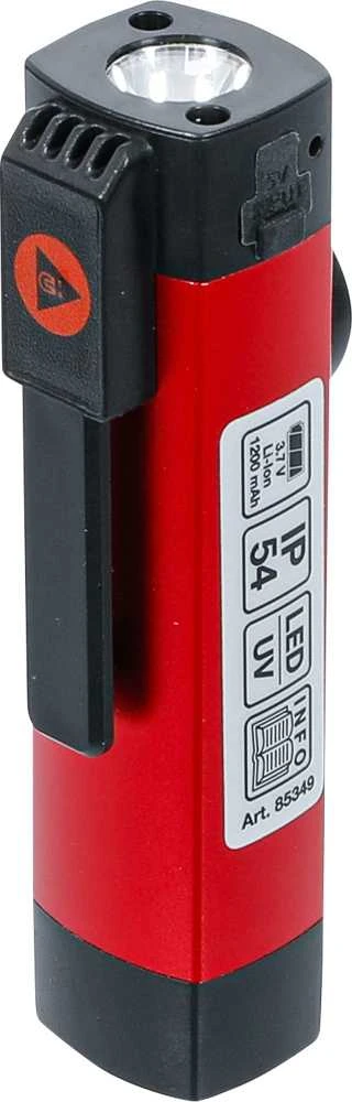 Bgs Technic COB LED / UV-aliuminė rankinė lempa | 1 W (85349)