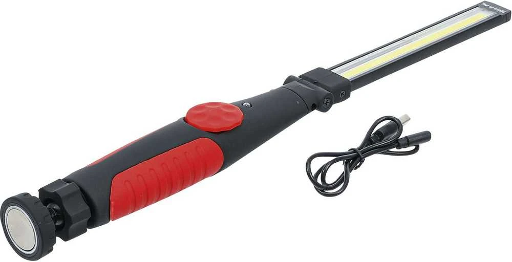 Bgs Technic Darbo lempa akumuliatorinė lanksti | labai plona | COB-LED | 5W (6783)