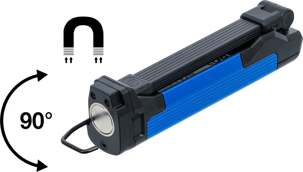 Bgs Technic Akumuliatorinė lankstoma darbo lempa BGS | COB-LED | 4 W | 400 lm (85356)