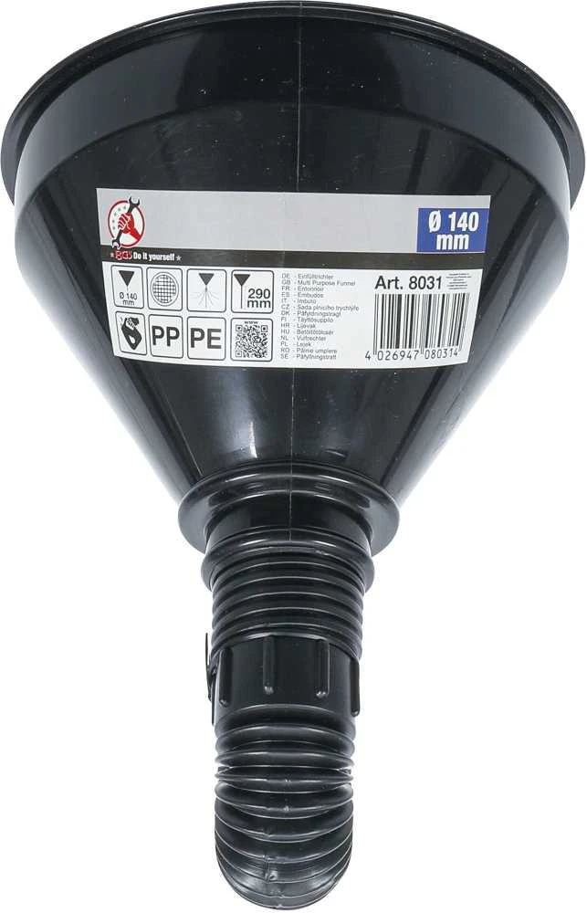 Bgs Technic Daugiafunkcinis piltuvas | Plastikinis | Ø 140 mm | 2 vnt. (8031)