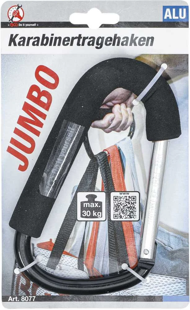 Bgs Technic Didelis karabinas | JUMBO | 160 mm | 30 kg (8077)