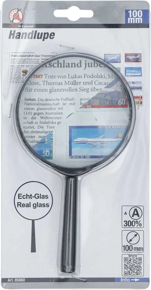 Bgs Technic Didinamasis stiklas / lupa | Ø 100 mm (85860)