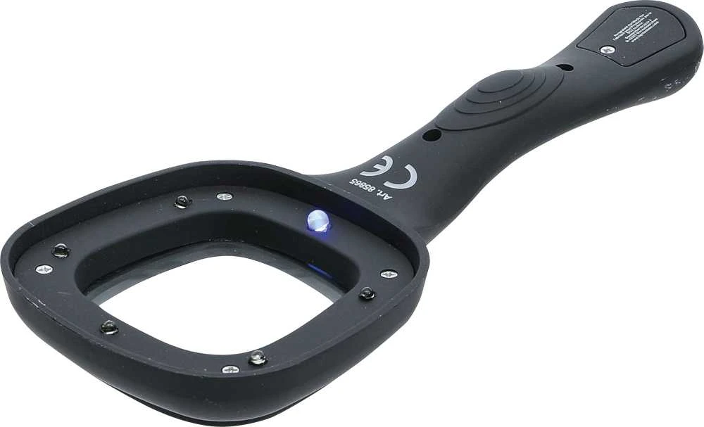Bgs Technic Didinamasis stiklas / lupa | LED (85865)