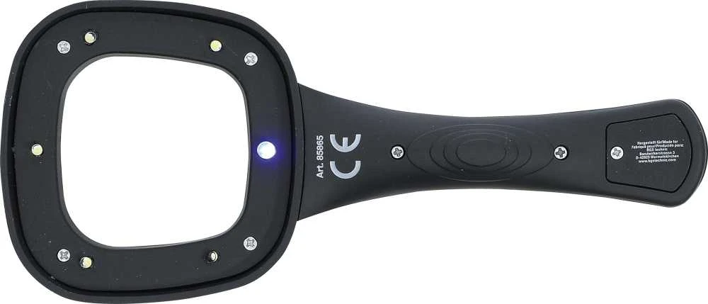 Bgs Technic Didinamasis stiklas / lupa | LED (85865)