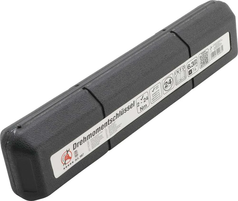Bgs Technic Dinamometrinis raktas | 1/4" | 2–24 Nm (987)