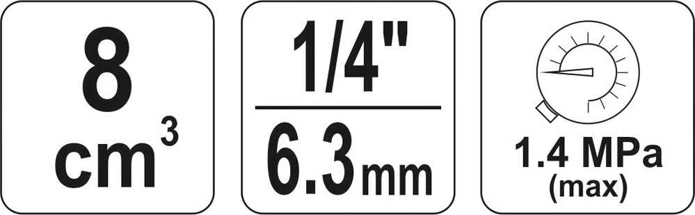 YATO FILTRAS ODWADNIACZ 1/4" 2380