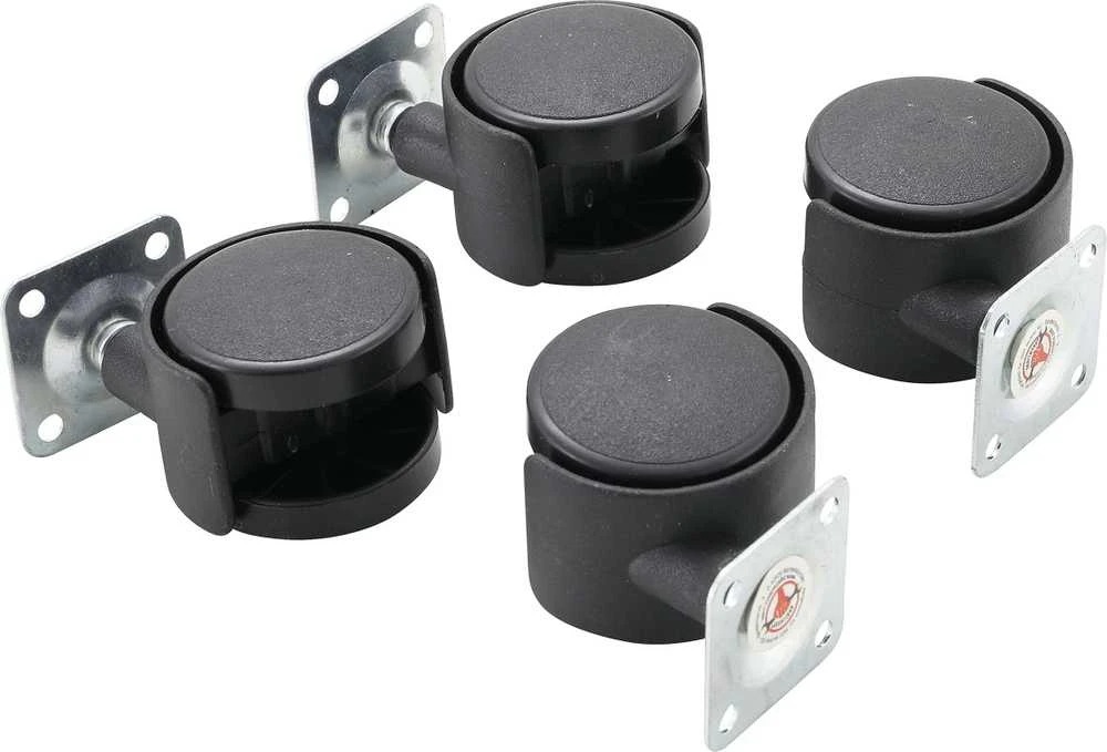 Bgs Technic Dvigubi pasukami ratukai | Ø 40 mm | 4 vnt. (80332)