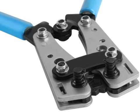 Laidų presavimo replės | 6–50 mm² | plieninės | ergonomiškos rankenos (CT01)