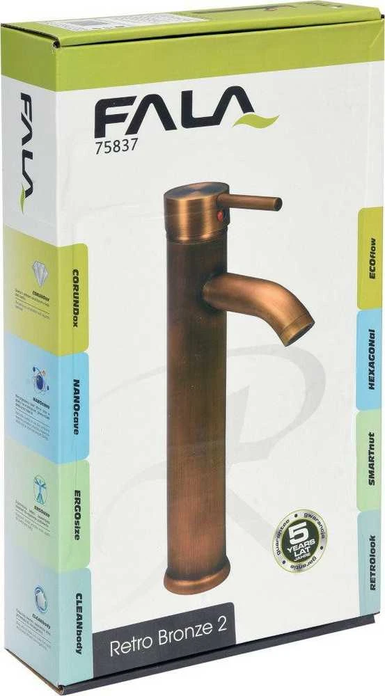 Fala Toya Sa Poland Maišytuvas praustuvei bronzinis aukštas | Retro bronze 2 (75837)