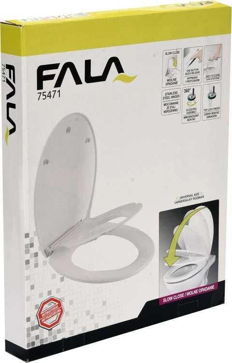 Fala WAVE LĖTAI UŽSIDARANTI tualeto sėdynė su užvalkalu VAIKAMS 2in1, nuimama PP-O