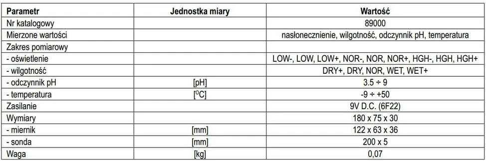 Dirvožemio matuoklis Flo 89000