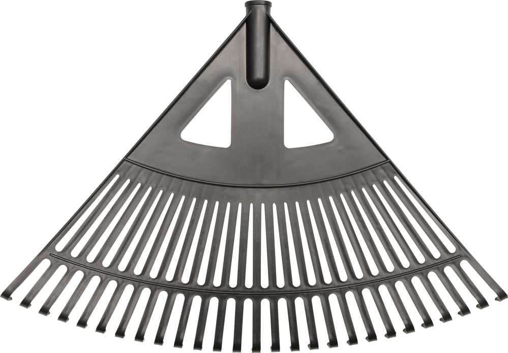 FLO PLASTIKINIS VENTILIATORIAUS GRĖBLIS 435 mm, 20 DANTŲ, BE RĖMO 3579