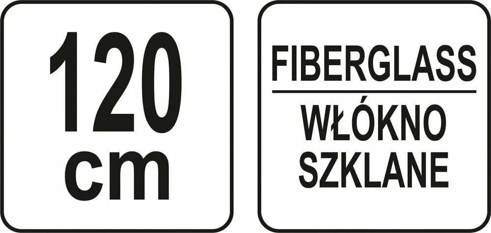 FLO Toya Sa Poland Tiesus kastuvas | 17,5 x 27 cm | stiklo pluoštas | 120 cm (35836)