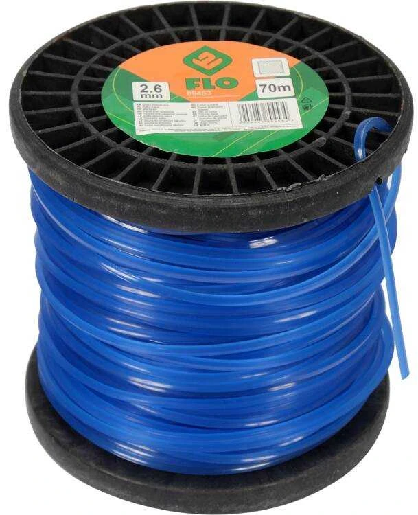 FLO PJOVIMO VALAS 2,6 mm x 70 m KVADRATINĖ 89453