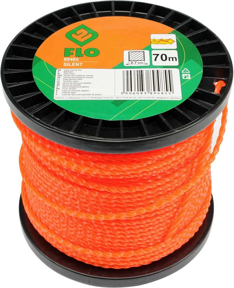 FLO Toya Sa Poland Valas žolei trimeriams | suktas "Silent" | 2.7 mm x 70 m (89485)