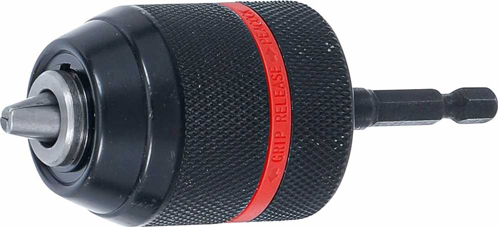 Grąžtas Bgs Technic Greito užspaudimo griebtuvas | metalinis | 6,3 mm (1/4") x 20 UNF | 0,8–10 mm (74469)