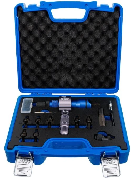 Grąžtas Bgs Technic Metalinis kniedinių veržlių ir kniedžių antgalis gręžtuvui | M3–M12 (74690)