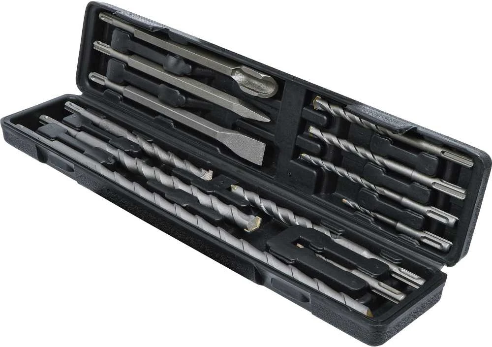 Grąžtas Bgs Technic Grąžtų ir kaltų komplektas | SDS PLUS | 5-20 mm | 12 vnt. (2005)