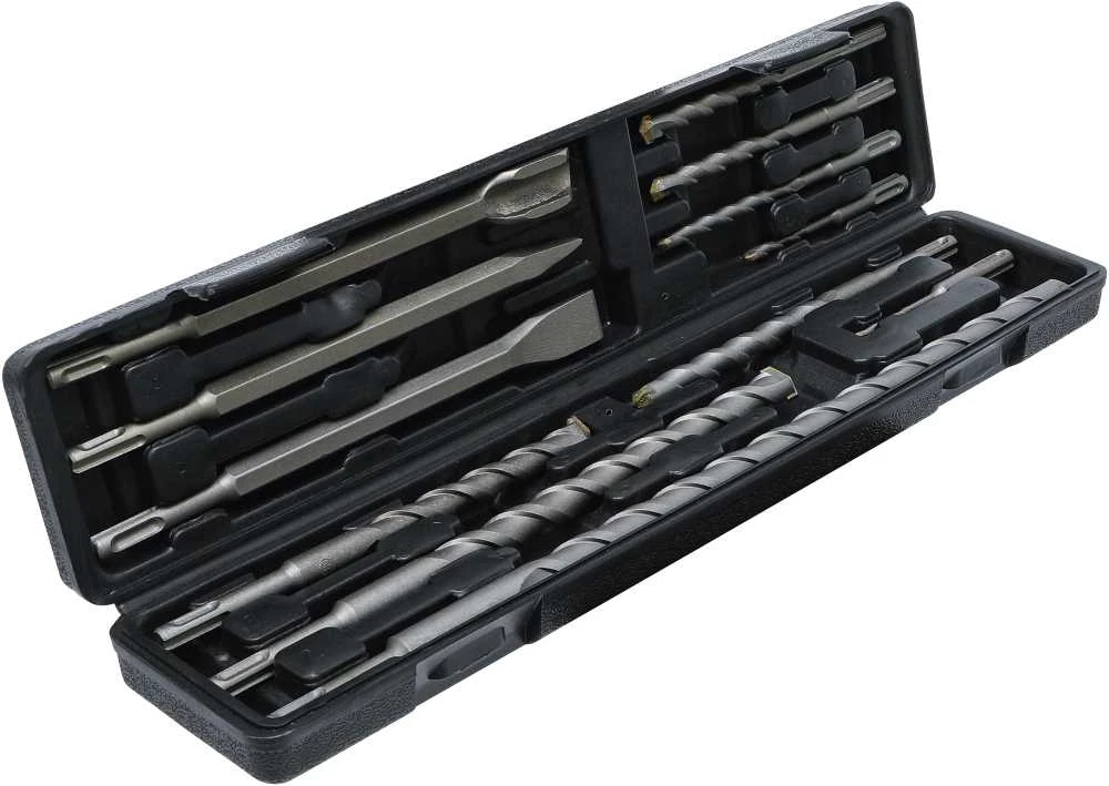 Grąžtas Bgs Technic Grąžtų ir kaltų komplektas | SDS PLUS | 5-20 mm | 12 vnt. (2005)