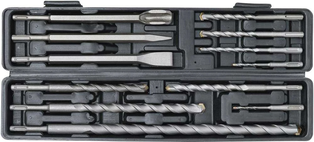 Grąžtas Bgs Technic Grąžtų ir kaltų komplektas | SDS PLUS | 5-20 mm | 12 vnt. (2005)