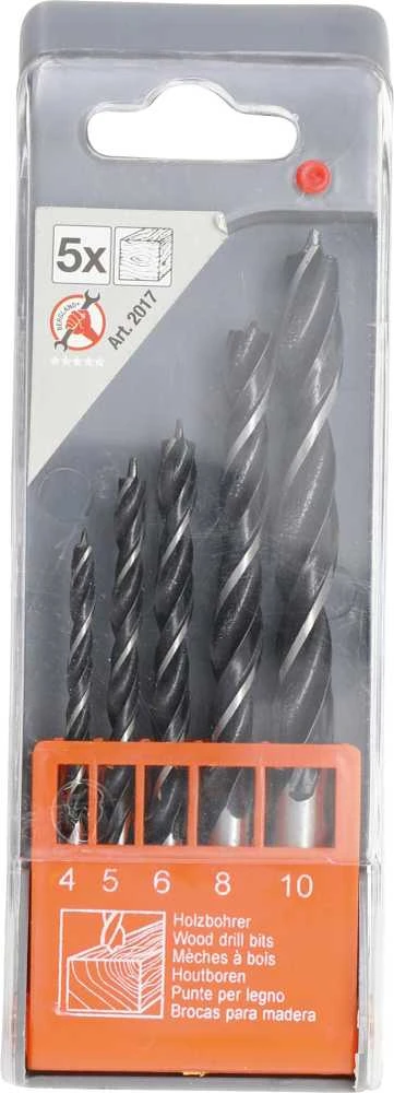 Grąžtas Bgs Technic Grąžtų medžiui rinkinys | 4-10 mm | 5 vnt. (2017)