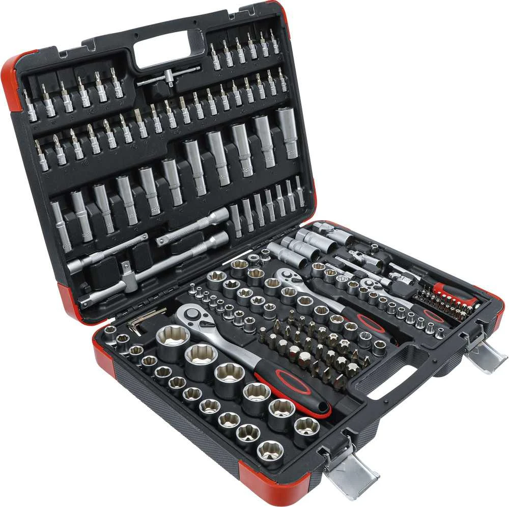 Grąžtas Bgs Technic Įrankių rinkinys | 6.3 mm (1/4") / 10 mm (3/8") / 12,5 mm (1/2") | 172 vnt. (2283)